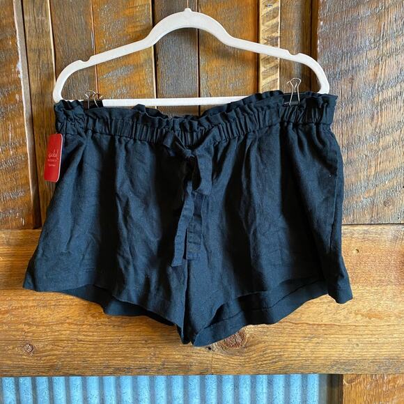 Isabel Maternity Front Pull on Short, Black, size large. NWT - Picture 3 of 6